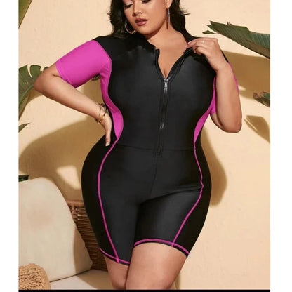 2024 Stylish Tankini Sporty High Waist Plus Size Swimsuits