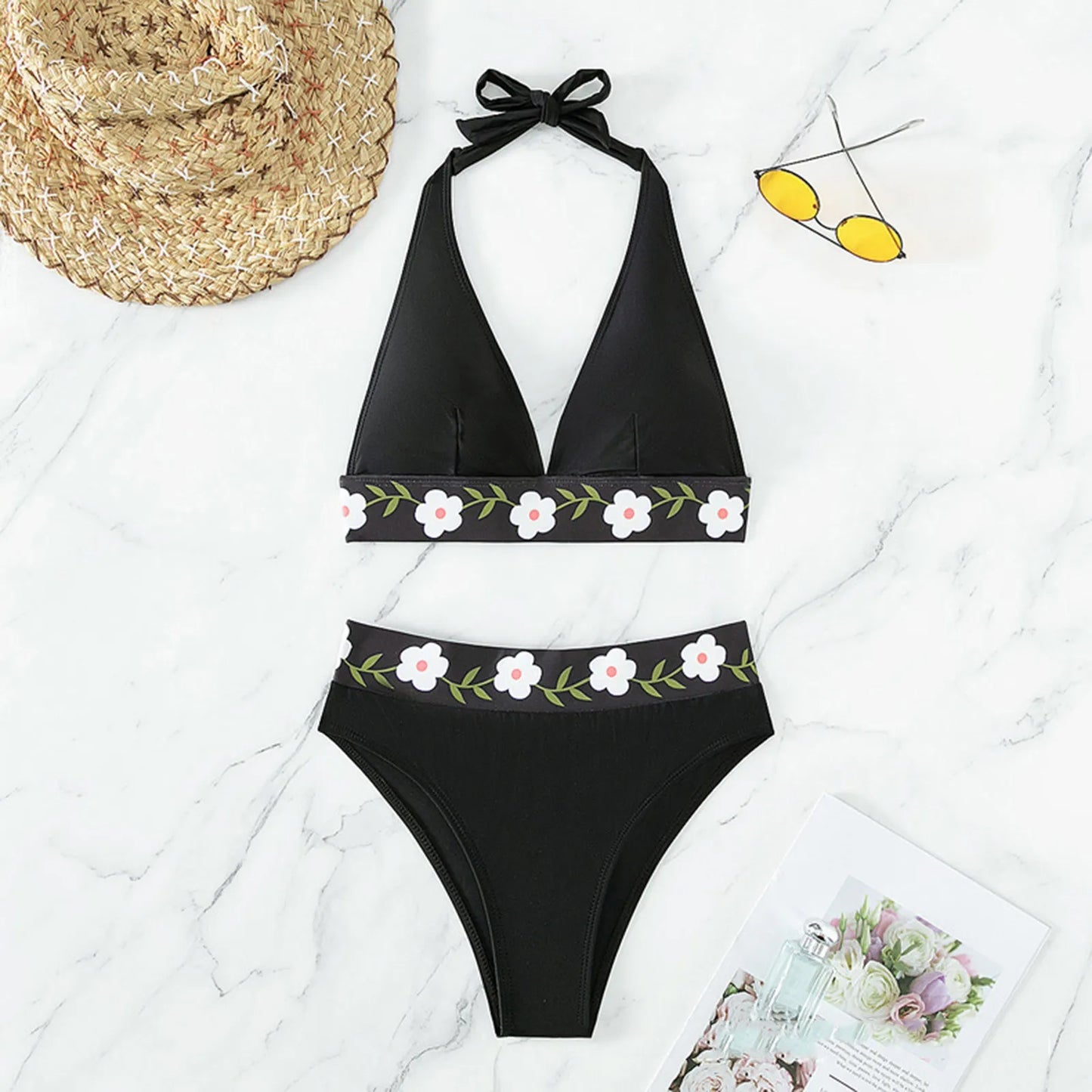 New High Waist Push Up Sexy Bikini Sets