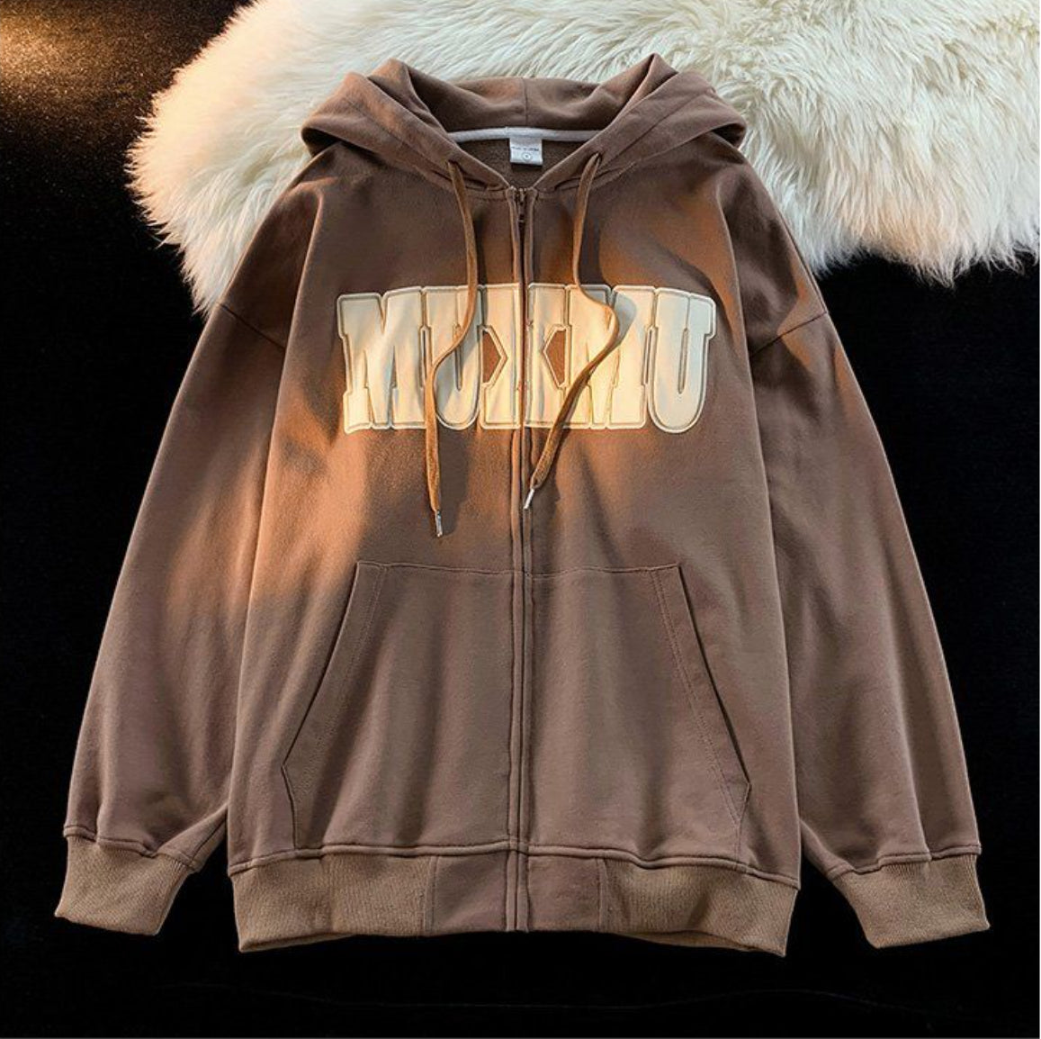 Loose Korean Version Hooded Coat