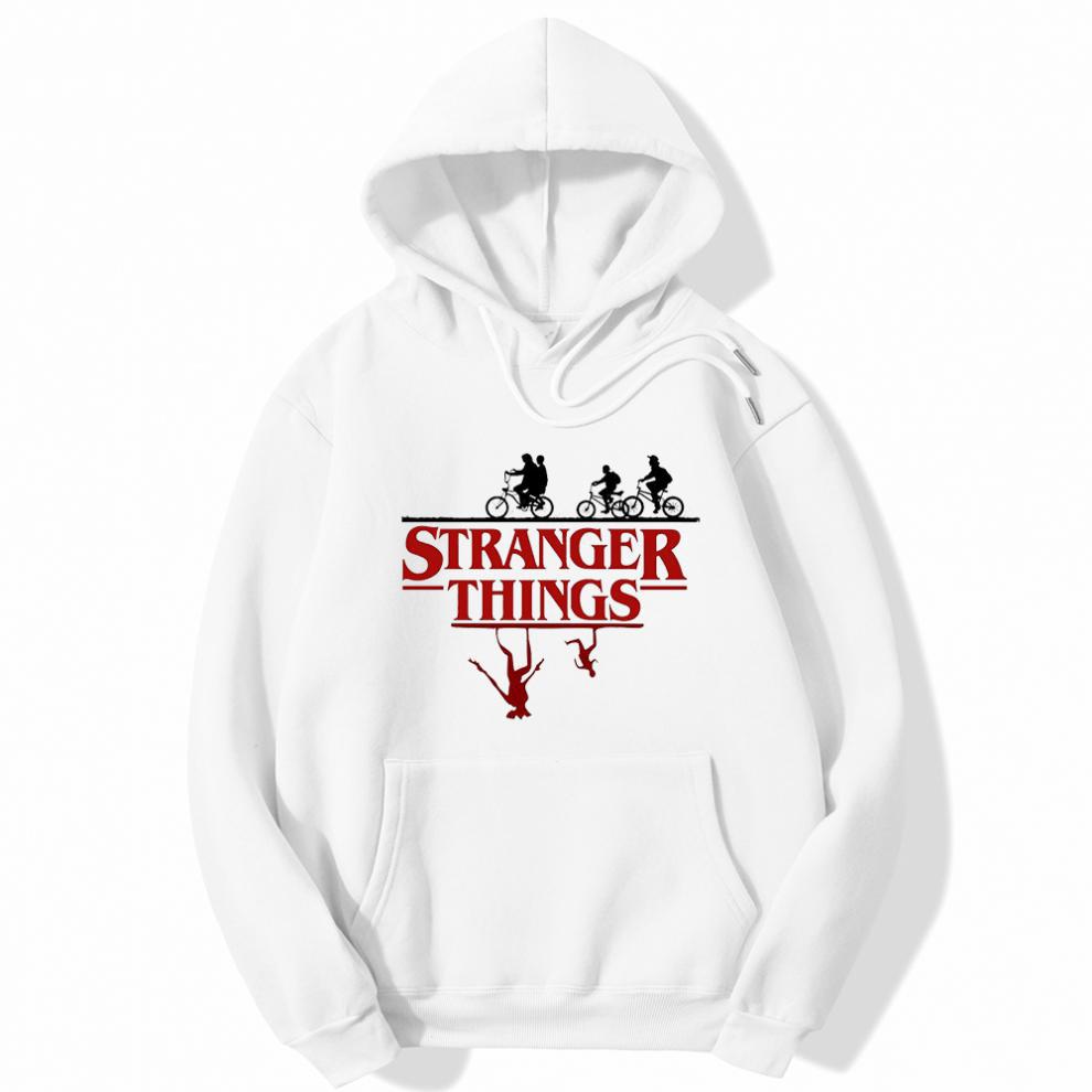 Stranger Things Anime Print Hoodies