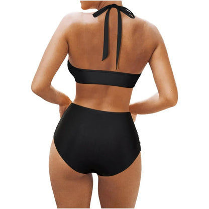 Sexy Push-Up Padded Thong Two Pieces Bikini Sets